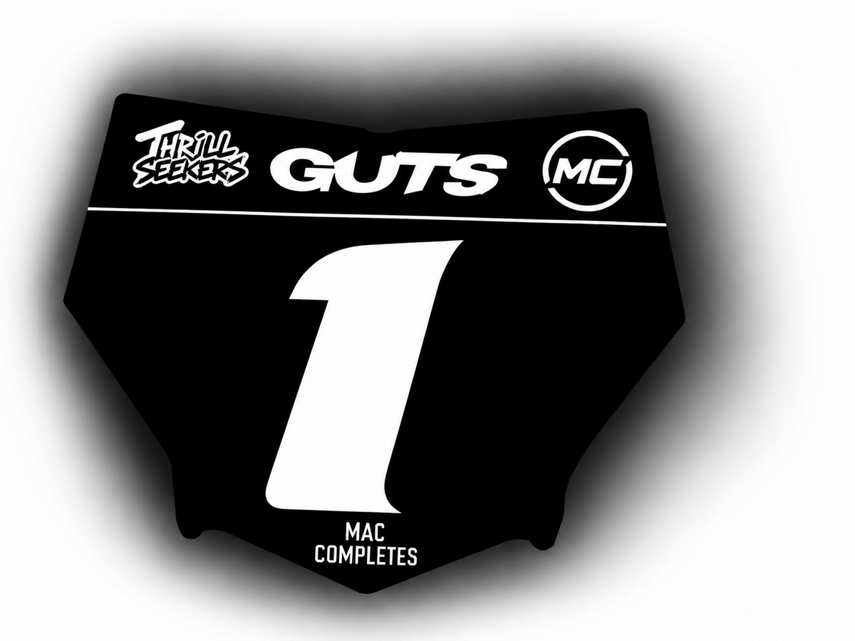 Motocutz Plate Decal